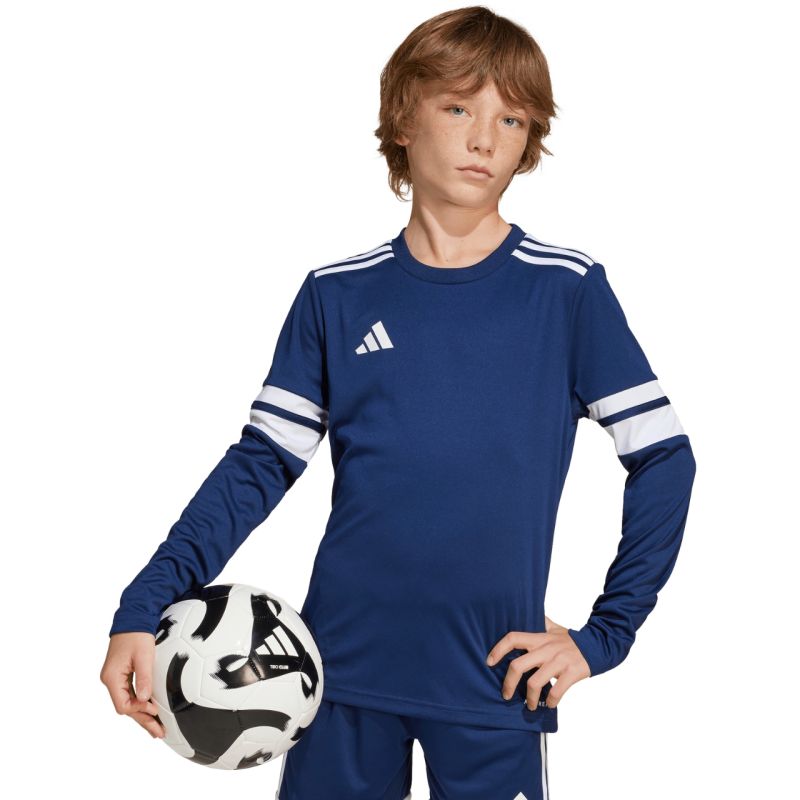 adidas Squadra 25 Long Sleeve Navy Blue Kids T-Shirt JJ0049 In preparation Adidas