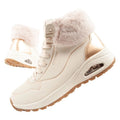Skechers Uno Rugged women's sports shoes insulated winter ankle boots beige Skechers
