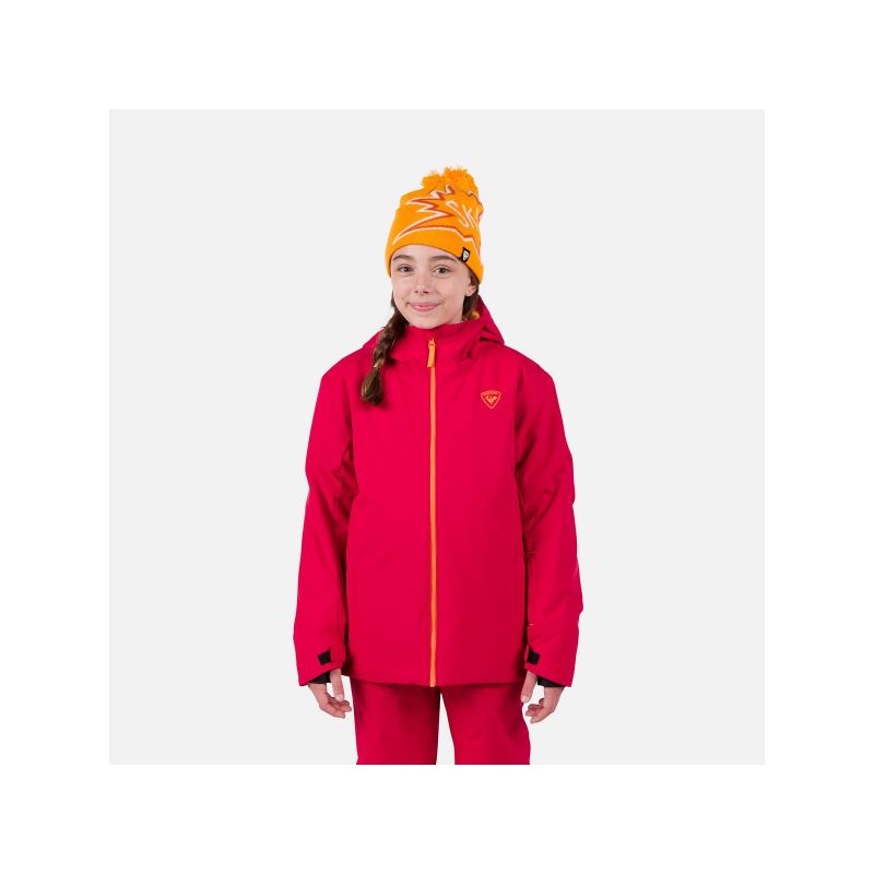 Rossignol Jr Strawpile Jkt Jacket Red Import z PMSport Your Sports Performance