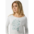 Women’s SUPER.NATURAL W Under The Sea Crew Sweatshirt, white