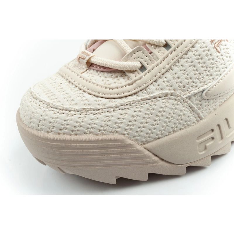 Fila Disruptor women's shoes sports sneakers fashionable beige comfortable Fila