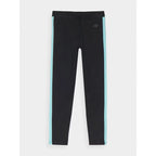 Girls' knitted leggings 4F Junior 4FJWAW24TTIGF170-20S *Kategoria tymczasowa Your Sports Performance