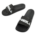 O'neill men's sports slippers Logo comfortable fashionable black ONeill