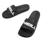 O'neill men's sports slippers Logo comfortable fashionable black ONeill