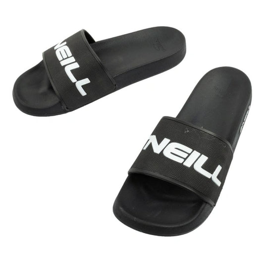 O'neill men's sports slippers Logo comfortable fashionable black ONeill