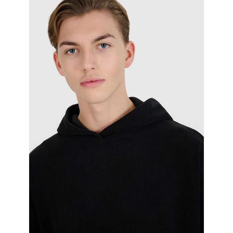 Men's sweatshirt with hood, open, 4F 4FRSS25TSWSM2181-20S *Kategoria tymczasowa Your Sports Performance