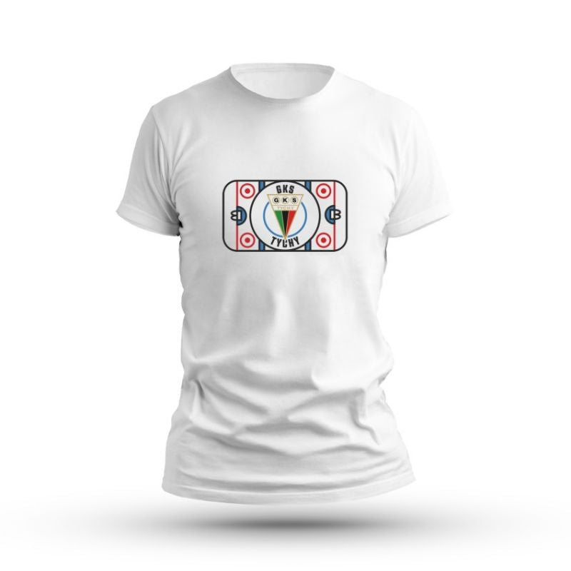 GKS Tychy Ice Hockey 2 Jr T-shirt SREBGKSICE-WHT12 Clothing/Lifestyle/T-shirts/4F Your Sports Performance