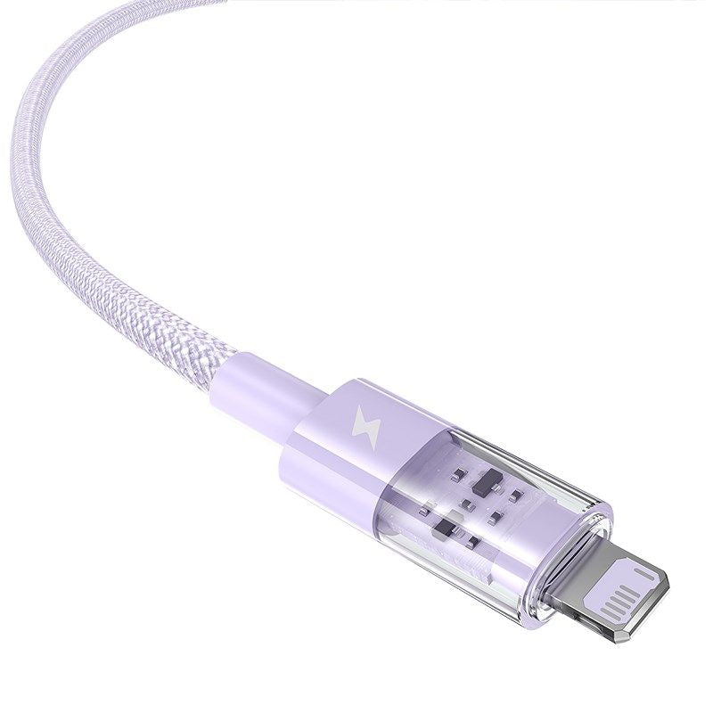 Baseus Gem 2.4A 2m Cable (Purple) In preparation Your Sports Performance