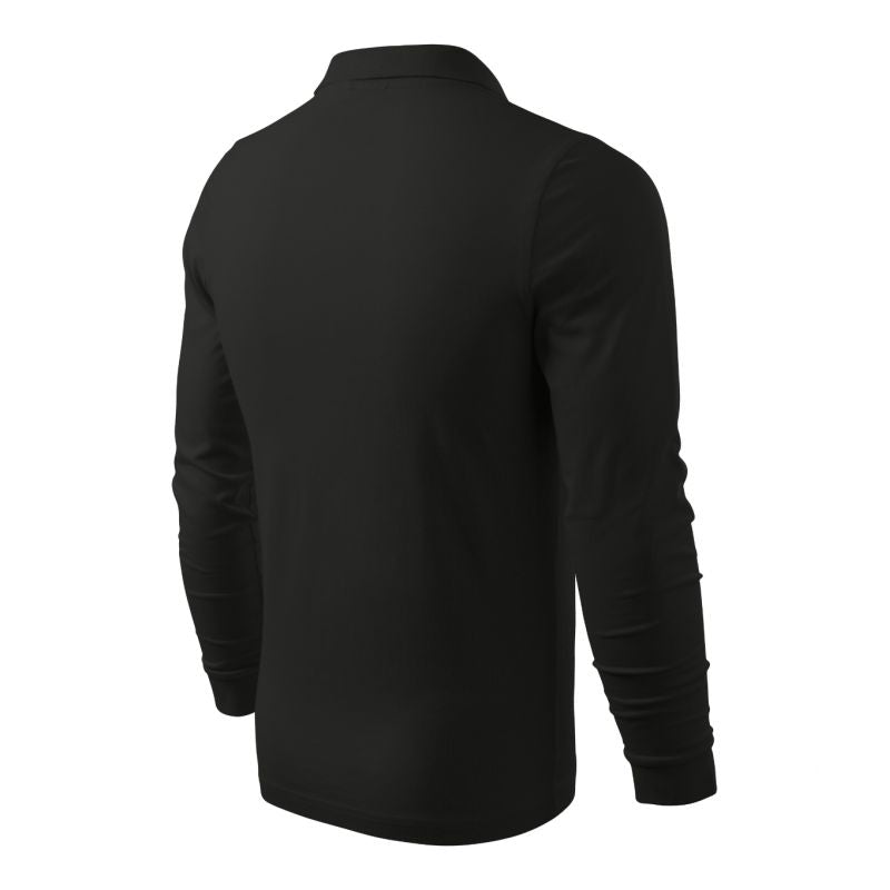Malfini Single J. LS M MLI-21101 polo shirt black Clothing/Lifestyle/T-shirts/Malfini Malfini
