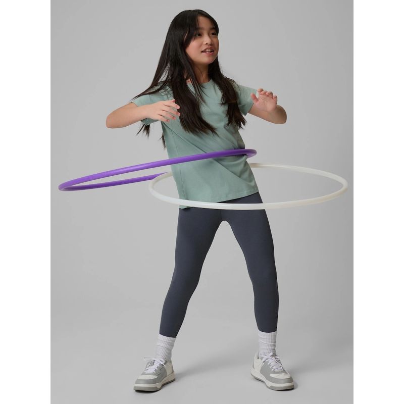 Regular plain girls' T-shirt 4F 4FJRSS26TTSHF3554-12S 4f