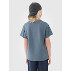 Boy's oversize plain T-shirt 4F 4FJWSS25TTSHM2324-46S *Kategoria tymczasowa Your Sports Performance