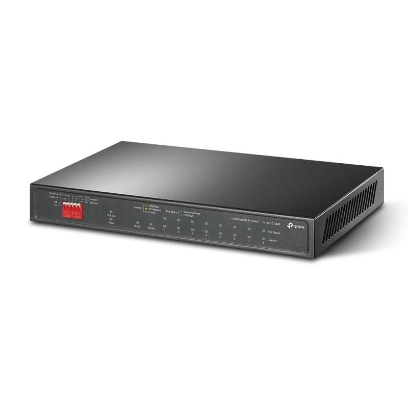 Switch TP-LINK TL-SG1210MP Komunikacja i łączność/Switch-e Your Sports Performance
