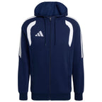 Men's adidas Tiro 26 League Sweat Full Zip Hoodie Navy Blue KF3320