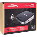 AUDIOCORE AC830 Adapter (Jack - Micro USB; black and silver) Kable i adaptery/Adaptery, przejściówki Your Sports Performance