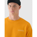 Men's oversized printed T-shirt 4F 4FRAW24TTSHM2578-70S 4f