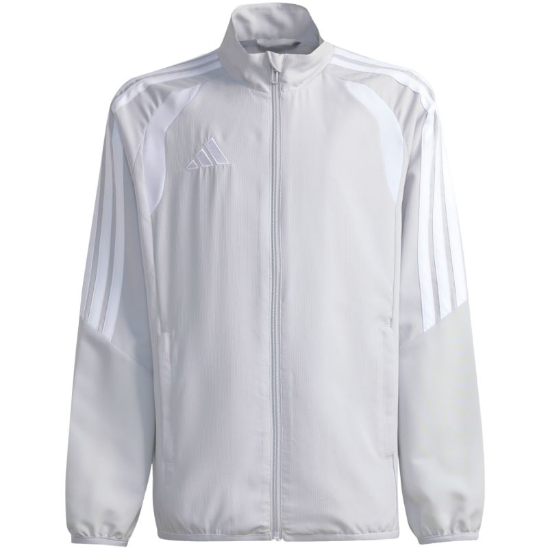 adidas Tiro 26 League Presentation light gray kids' sweatshirt JZ9053 To be categorized Your Sports Performance