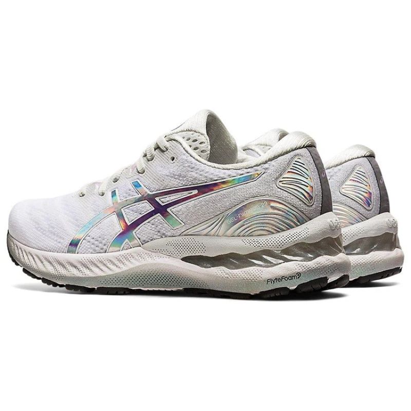 ASICS GEL-NIMBUS 23 PLATINUM GLACIER GRAY/WHITE (1012B132-020) To be categorized Your Sports Performance