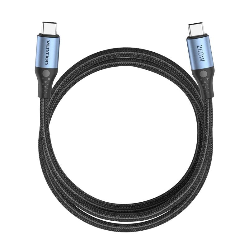 USB-C to USB-C Vention USB 2.0 Cable 5A 240W 1.5m Black In preparation Your Sports Performance