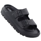 Women's black Big Star TT274A051 pool flip-flops with buckles To be categorized Your Sports Performance