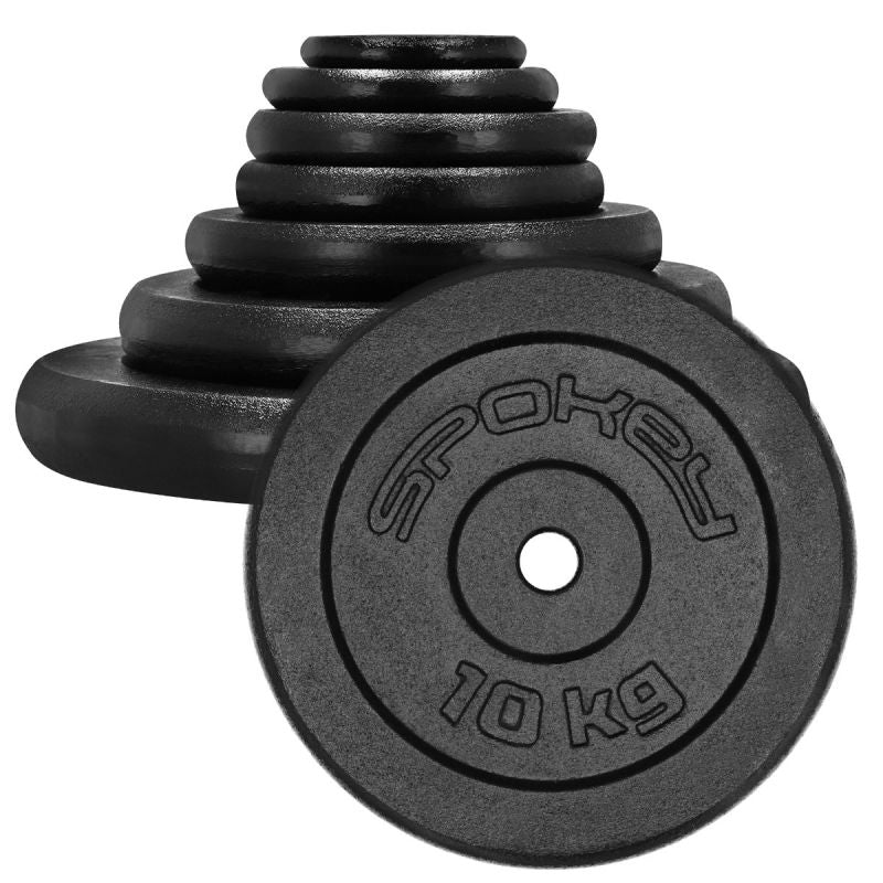 Cast iron weight 10kg Spokey Sinis H SPK-944485 Accessories/Training equipment Your Sports Performance