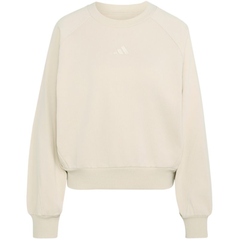 Women's adidas Kit Small Logo sweatshirt beige KV9823