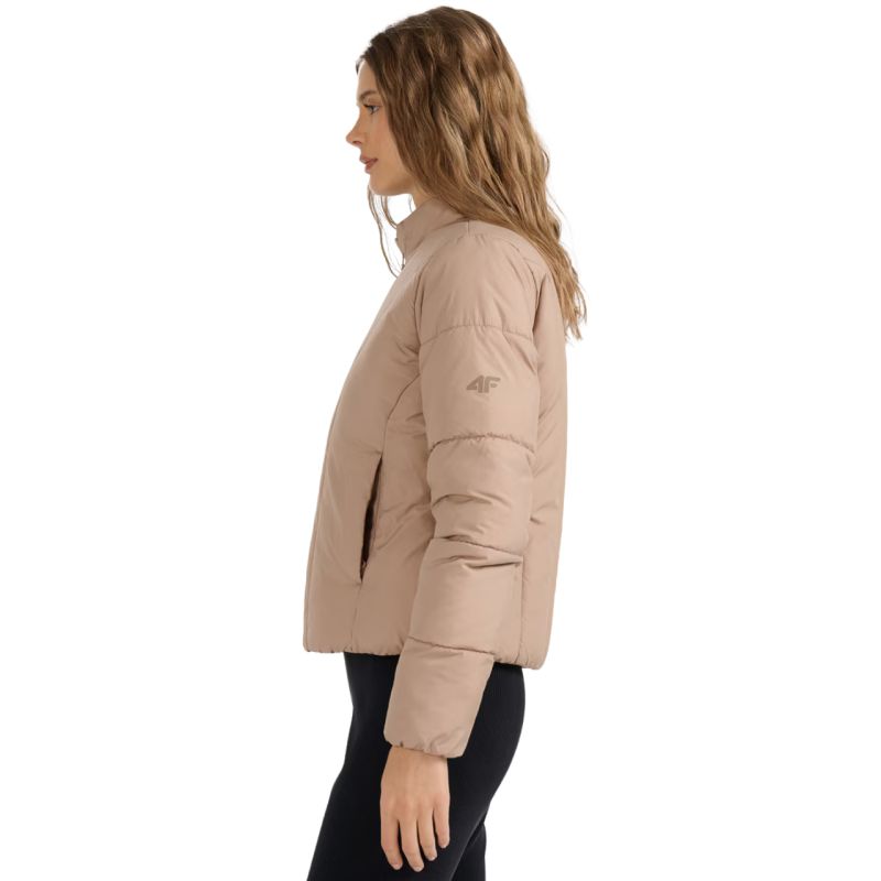 Women's jacket 4F F0705 beige 4FRAW25TDJAF0705 083S To be categorized Your Sports Performance