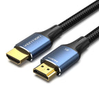 Vention 8K Ultra HD 48Gbps braided HDMI cable, 5m Kable i adaptery/Kable HDMI Your Sports Performance