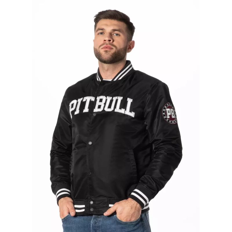 Pit Bull West Coast Tyrian 2 Men's Spring Jacket Black - 52301690000 Odzież/Odzież na co dzień Your Sports Performance