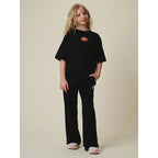 Girls' wide-leg sweatpants 4F 4FJRSS26TTROF1870-20S 4f