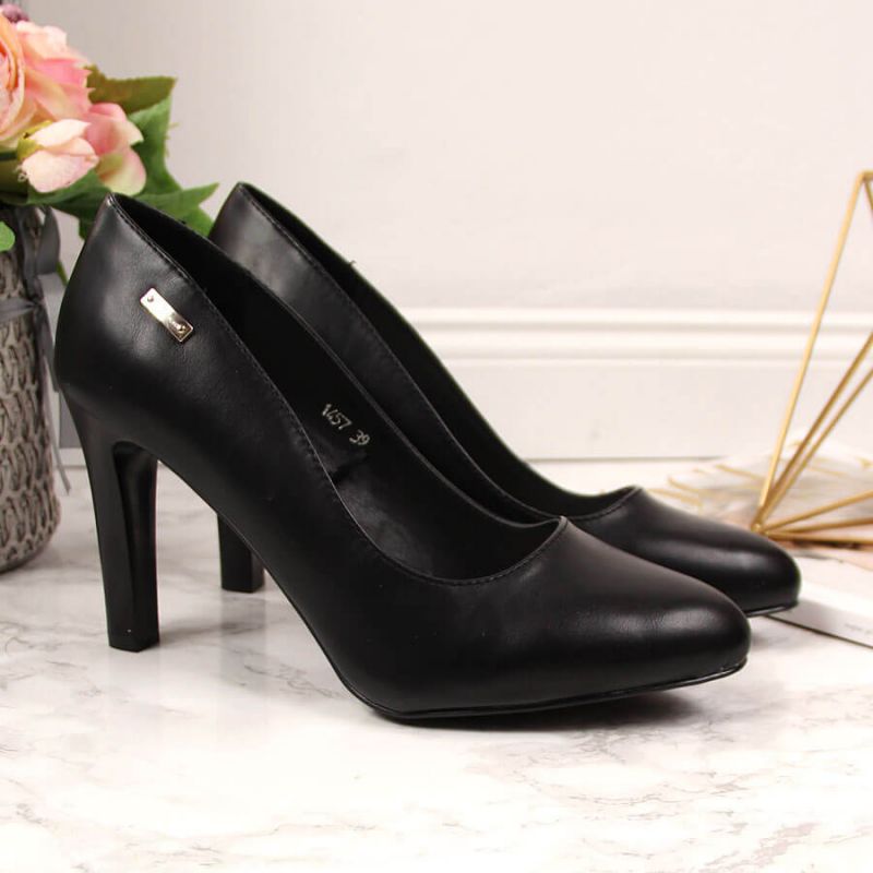 Black high heel pumps by Sergio Leone Footwear/Lifestyle/Sergio Leone Your Sports Performance