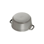 STAUB Round cast iron pot 40500-246-0 3.8l graphite AGD - Produkty/Garnki / patelnie nieelektryczne Your Sports Performance