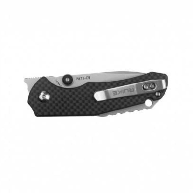 Ruike EDC Everyday Folding Knife, Black Flipper, Steel - P671-CB Akcesoria treningowe/Inne Your Sports Performance