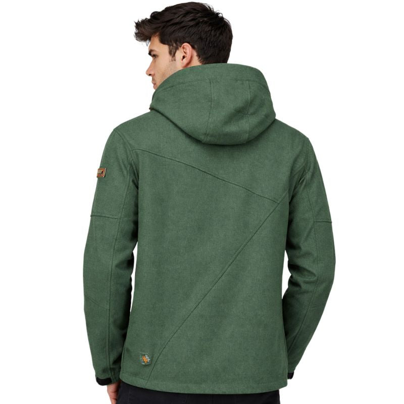 Men’s Softshell Jacket Geographical Norway TOLYMPIA GREEN DB MEN 009 (WZ8535H/GN-GREEN)