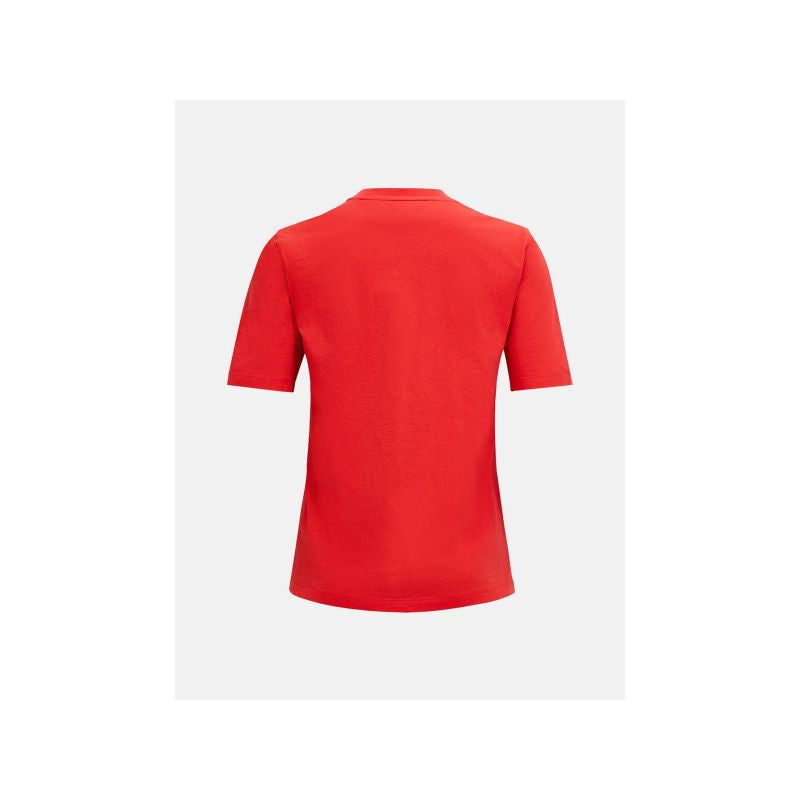 PEAK PERFORMANCE Original Small Logo Tee Women red