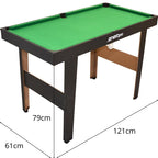 BLACK BILLIARDS TABLE 121x61x79CM ENERO PRO Accessories Your Sports Performance