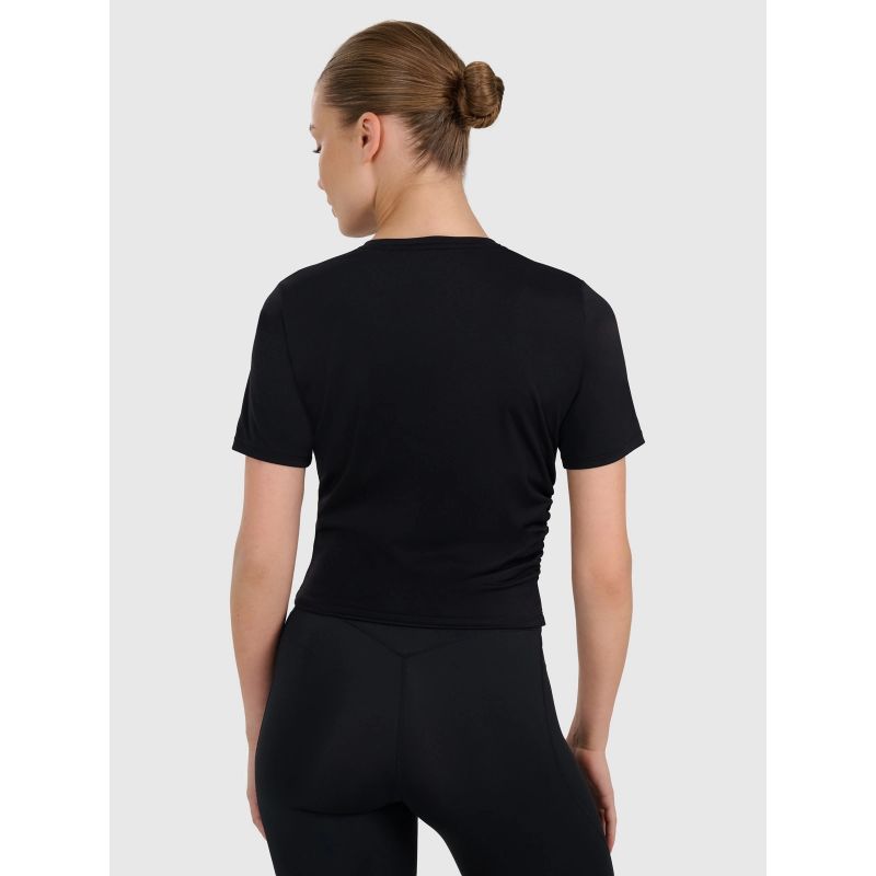 Women's quick-drying yoga and pilates top 4F 4FWAW25TFTSF1524-20S 4f