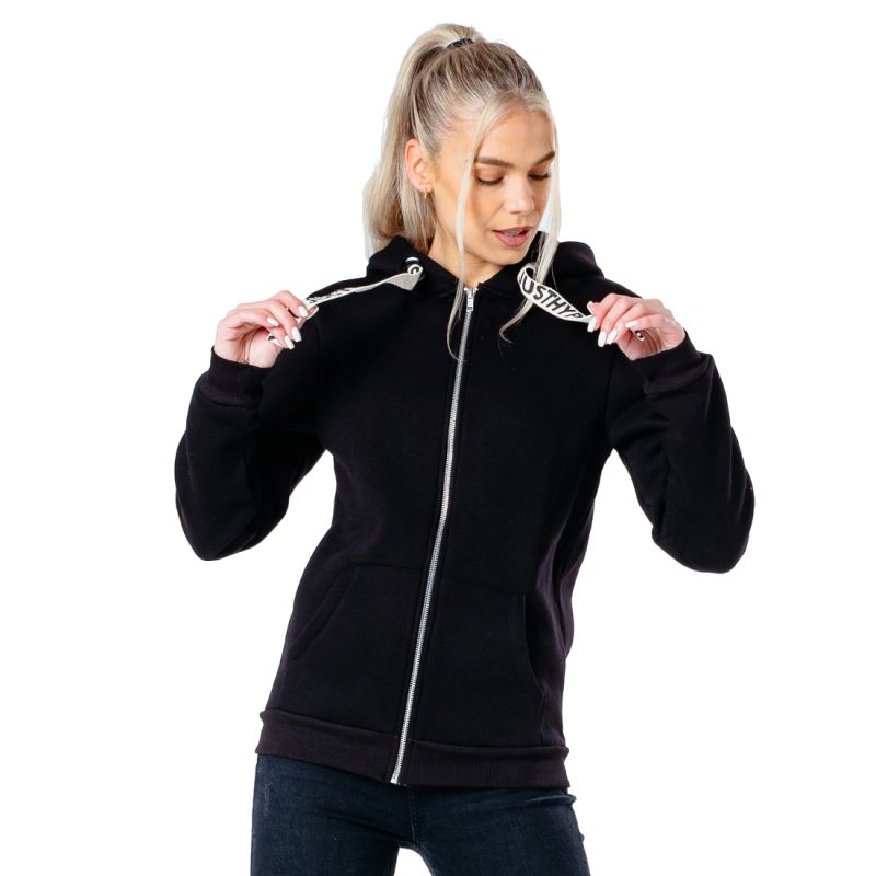 Justhype Drawstring Zip Hoodie W HYPWOMHOOD001 Clothing/Lifestyle/Kappa Your Sports Performance