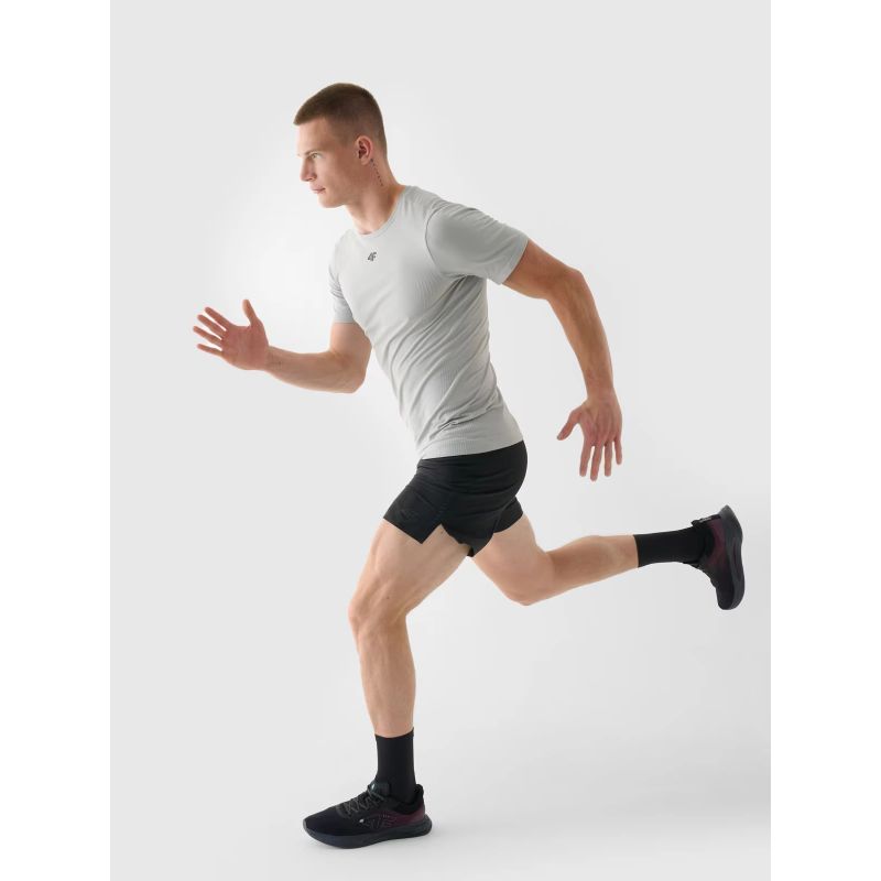 Men's quick-drying running shorts 4F 4FWAW24TFSHM633-22S *Kategoria tymczasowa Your Sports Performance