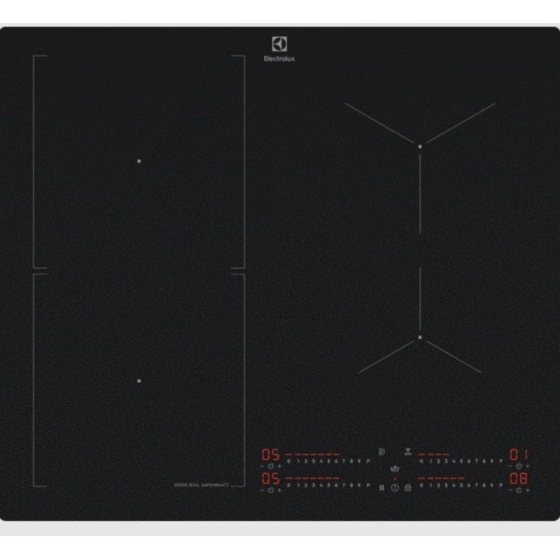 ELECTROLUX EIS62453IZ SaphirMatt induction hob, matt black AGD - Produkty/Płyty grzejne do zabudowy Your Sports Performance