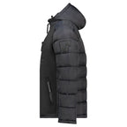 Men’s jacket Geographical Norway BEACHWOOD NO CONSTRAST BLACK-BLACK DB MEN 068 (WZ7433H/GN-BLACK / BLACK)