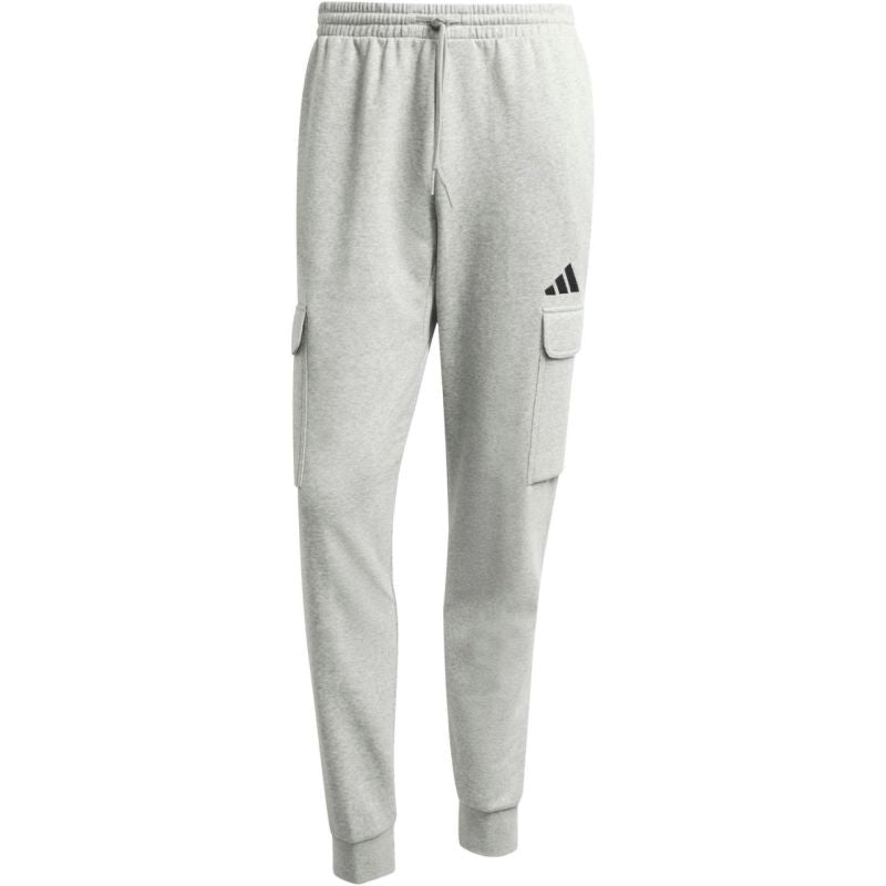 adidas Essentials Feelcozy Cargo Men's Pants Light Gray JE3823