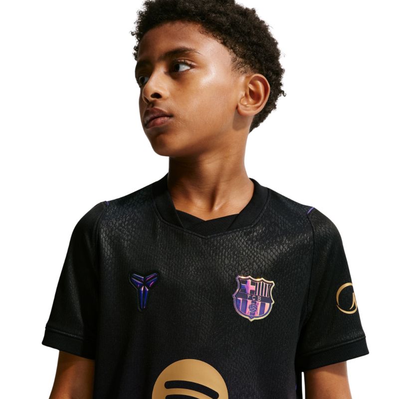 Nike FC Barcelona Stadium Away 2026/27 Kids' Jersey Purple-Black II1674 505