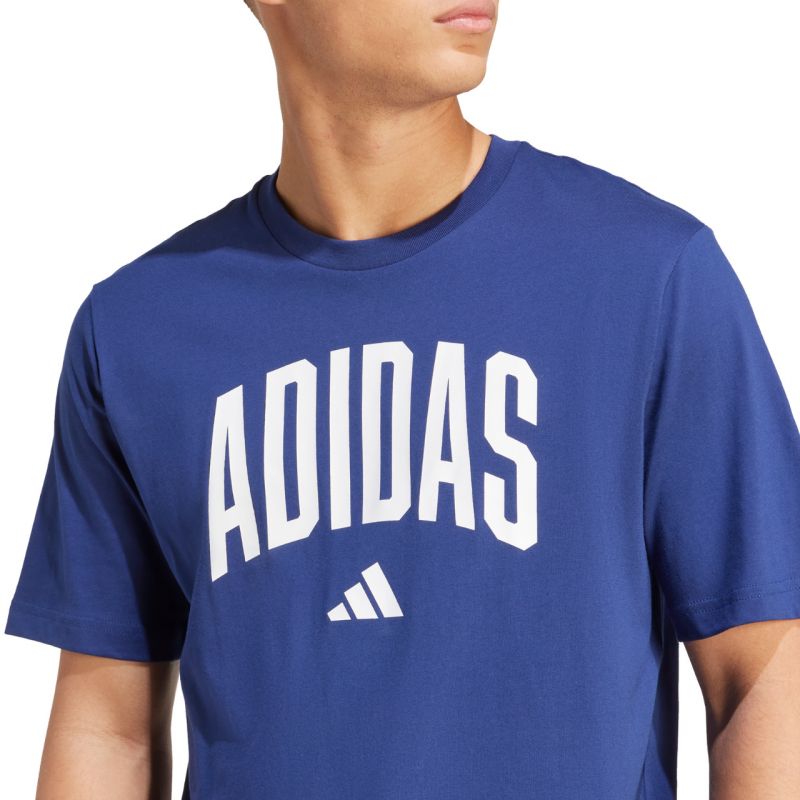 adidas Collegiate Lineage Graphic T-shirt M JM6417 Clothing/Lifestyle/T-shirts Adidas