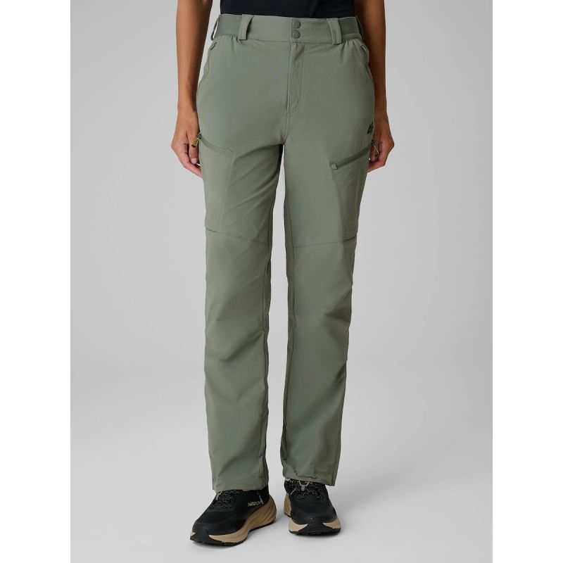 Women's quick-drying trekking trousers 4F 4FRAW26TFTRF1606-43S