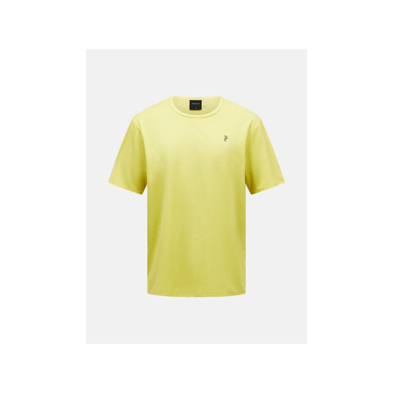 PEAK PERFORMANCE M Trail Shortsleeve T-shirt, yellow