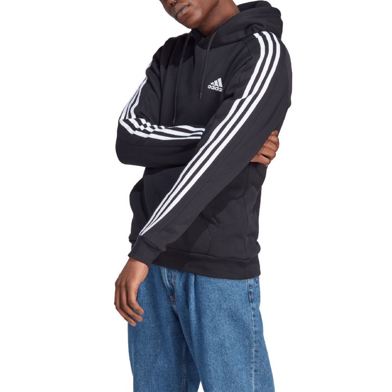 adidas Essentials Fleece 3-Stripes Hoodie M IB4028 Clothing/Lifestyle Adidas