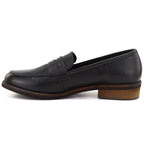 Women's chocolate moccasin shoes Sergio Leone MK-03