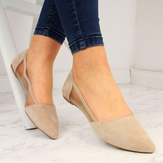 Ballerina Spitz Jezzi W EVE59B beige Footwear/Lifestyle Your Sports Performance