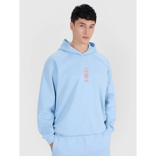 Men's sweatshirt with hood, open, 4F 4FRSS25TSWSM2111-34S *Kategoria tymczasowa Your Sports Performance
