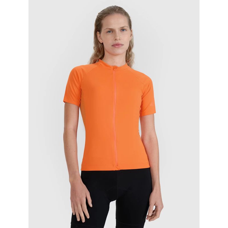 Women's quick-drying cycling jersey 4F 4FWSS25TFTSF1291-70S *Kategoria tymczasowa Your Sports Performance